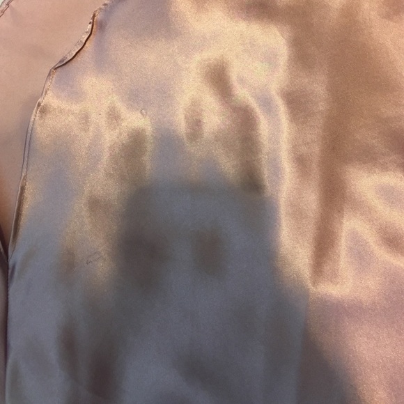 Blush silk slip dress - Picture 4 of 4