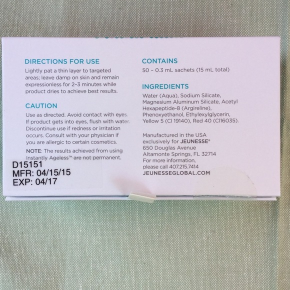 Jeunesse instantly ageless 5/12.00 - Picture 3 of 4