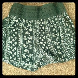 Soft material shorts.