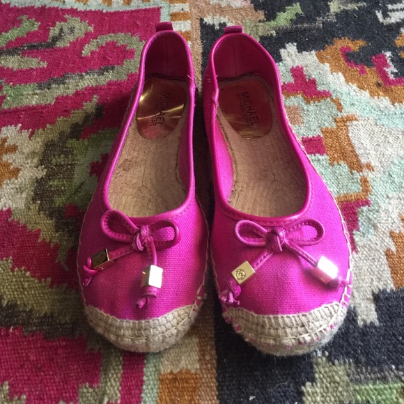 Michael Kors pink/fuchsia Espadrilles