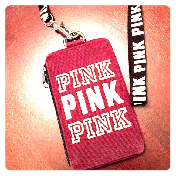 PINK by VS lanyard