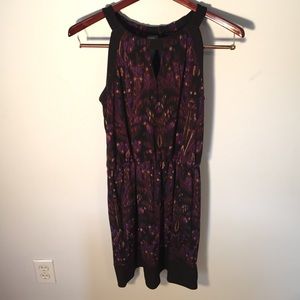 Purple and black dress size small