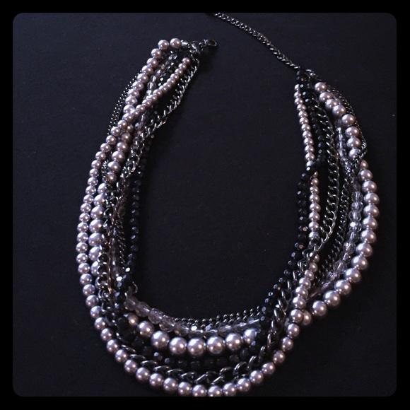 Premier Designs Necklace: Multi-strand Layered