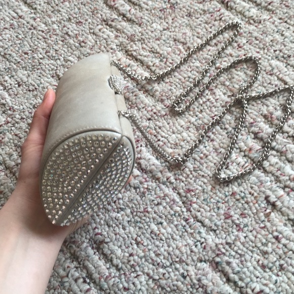 RODO Platinum leather clutch. - Picture 4 of 4