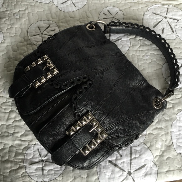 Betsy Johnson Leather Lace Purse