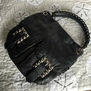 Betsy Johnson Leather Lace Purse