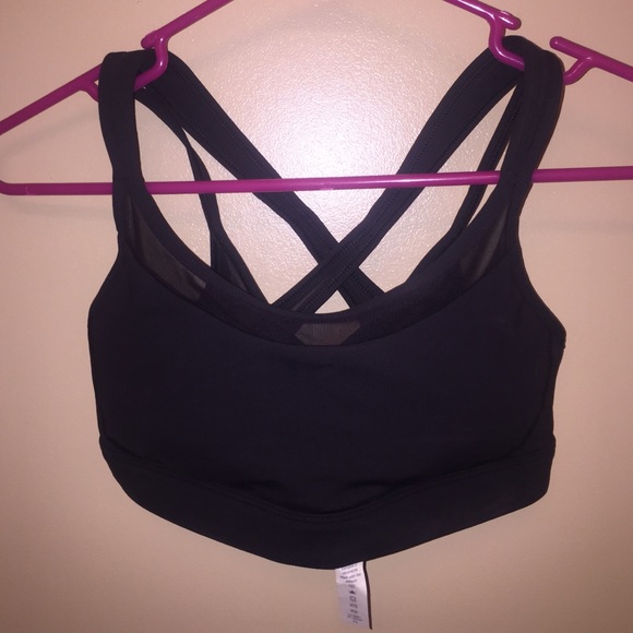 NEW Lulu lemon black sports bra