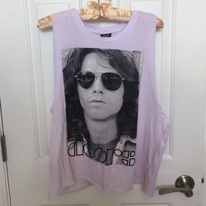 Light Pink Doors Muscle Tee