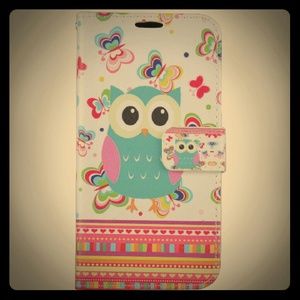 Samsung Galaxy S7 Owl Design Wallet Case