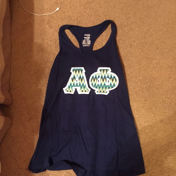 Alpha Phi stitch tank