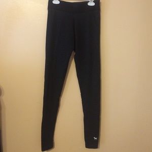 Dark grey XS PINK yoga leggings!