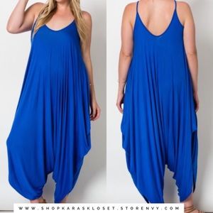 Plus Size Harem Jumpsuit