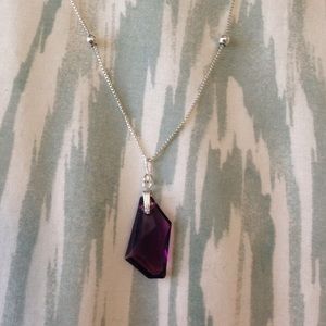 Alex & Ani Lilac Shadow Swarovski Crystal Charm