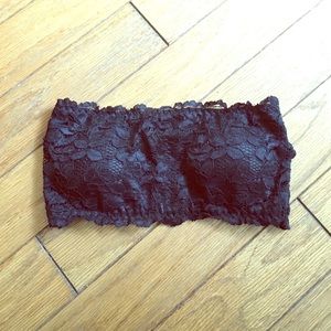 Black Lace Bandaeu