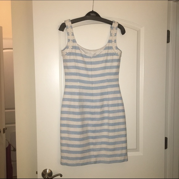 Lilly Pulitzer Nienie Blue/white dress sz 4 - Picture 2 of 2