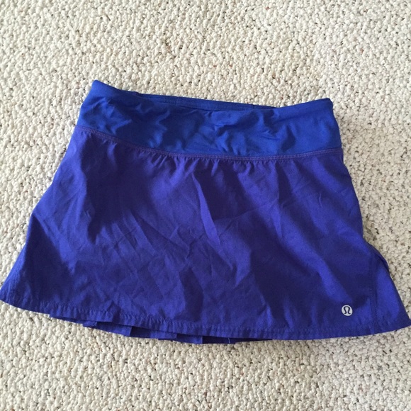 Lululemon purple tennis skirt
