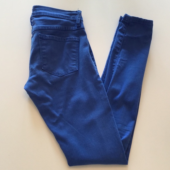 Flying Monkey Cobalt Blue Skinny Jeans - Picture 1 of 2