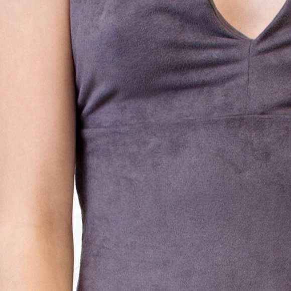 ＳＡＬＥ Suede Bodysuit - Picture 3 of 3