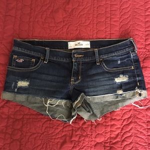 Hollister dark wash denim
