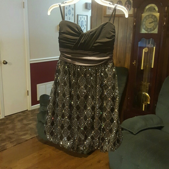 Black formal dress