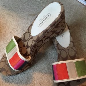Authentic Coach Wedges