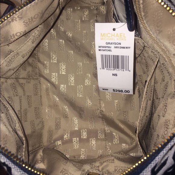 Michael kors monogram Grayson tote - Picture 3 of 4