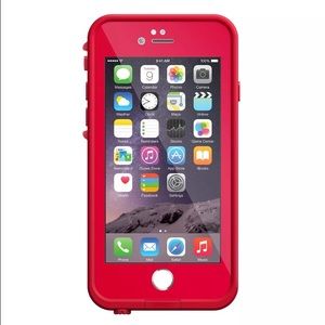 LifeProof Fre Red iPhone 6/6s case - waterproof