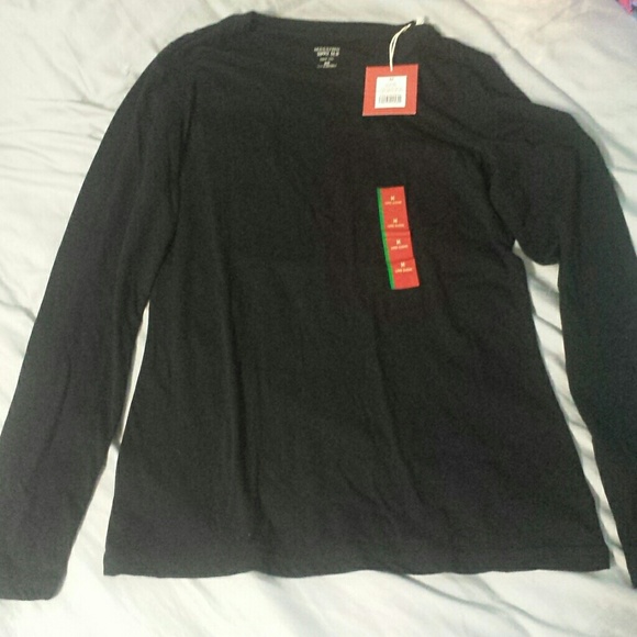 Mossimo Supply Co. Tops - NWT Mossimo Black Long Sleeve Tee