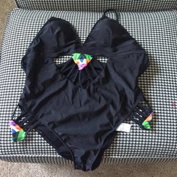 Cut out bathing suit