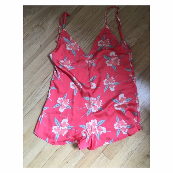 Beach Riot Floral Romper XS
