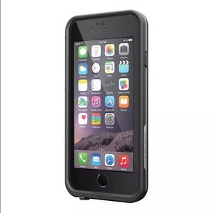 LifeProof Fre Waterproof Black Case iPhone 6/6s