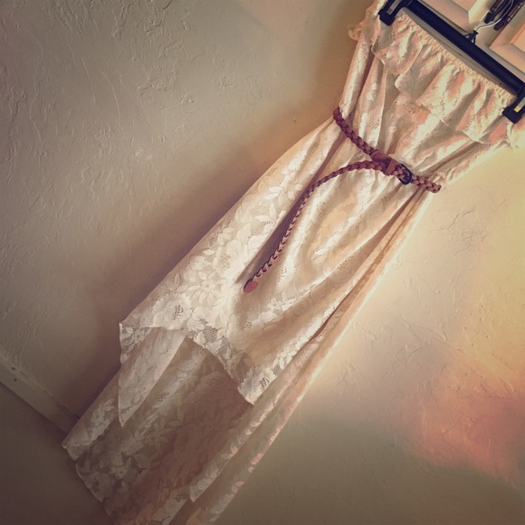 Cream summer dress🌻