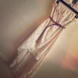 Cream summer dress🌻