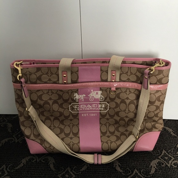Coach diaper bag