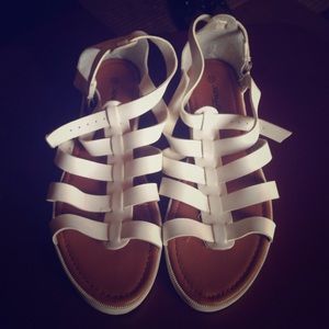 White Summer Sandals