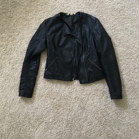 Hollister Leather Jacket