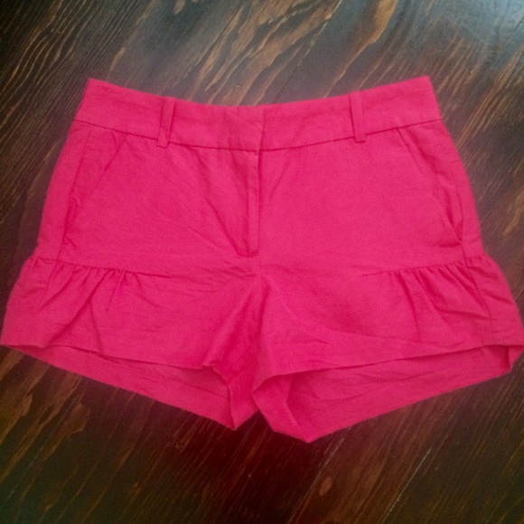 J. Crew pink shorts