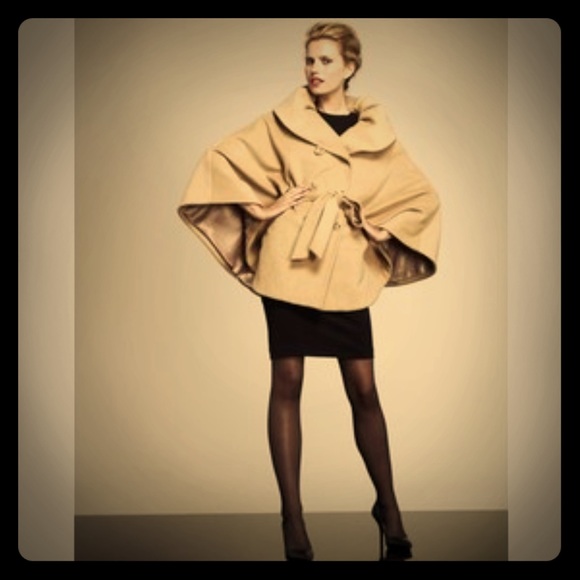 Calvin Klein wool cape worn only a few times