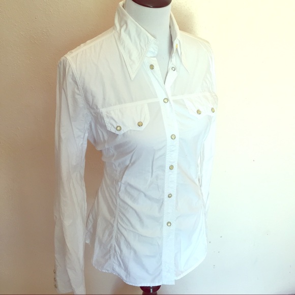 Two Flowers Italy western shirt