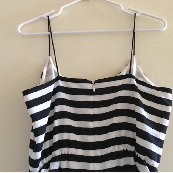 💎 J Crew Black & White Stripes Dress - Picture 3 of 4