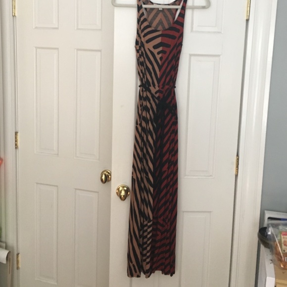 Tribal Print Maxi Dress - Picture 1 of 3