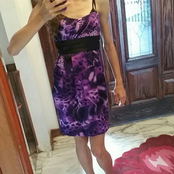 Mystic Purple Party Dress - Picture 3 of 3