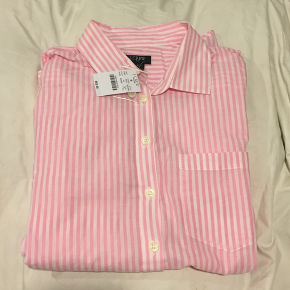 NWT Pink JCrew button down