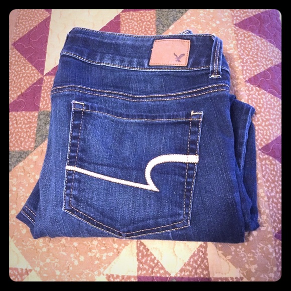 American Eagle Artist Crop Jeans