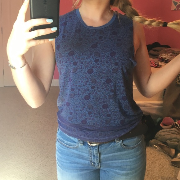 Floral Muscle Tank