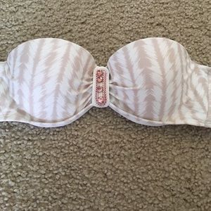 Cream colored swim suit