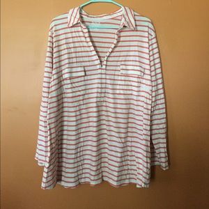 Striped long sleeve shirt!