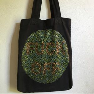 Colorblind Test FUCK OFF Tote