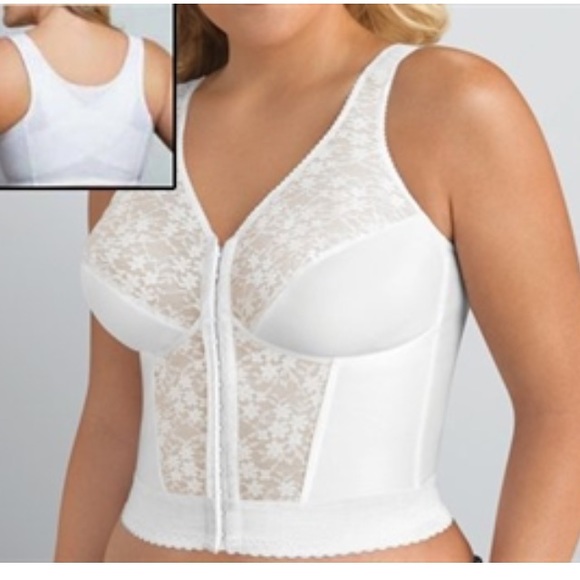 Exquisite form Fully long lined posture bra 40C