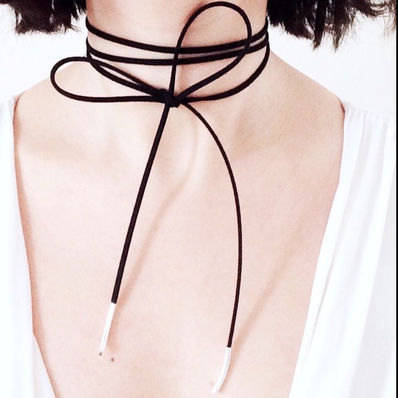 Double Wrap/Choker necklace - Picture 3 of 5